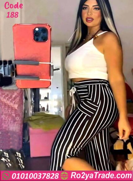 طقم توب وبنطلون حريمي - كود 188
