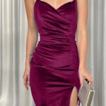 دريس قصير قطيفه انيق - كود 218