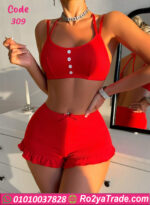 بيجامة هوت شورت حريمي - كود 309