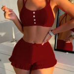 بيجامة هوت شورت حريمي - كود 309