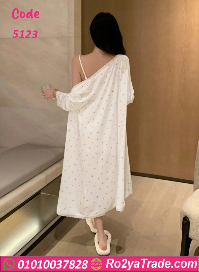 لانجري دلع بروب للعرايس - كود 5123