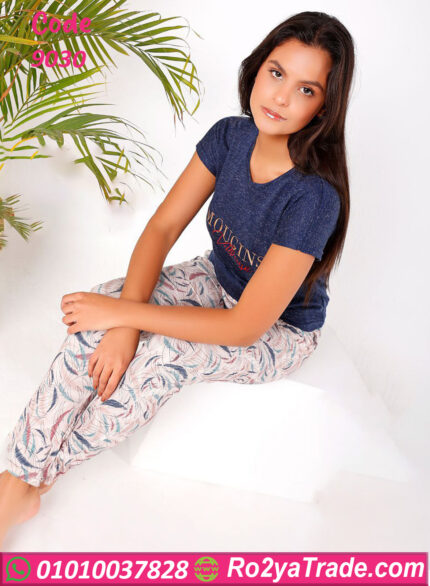 بيجامه صيفي أنيق - كود 9030