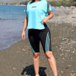 بيجامه شورت صيفي قطن - كود 01019