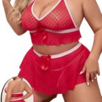 لانجري برا وميني جيب - كود 0166