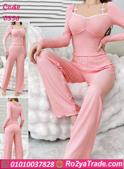 بيجامه حريمي دلع للعرايس - كود 0356