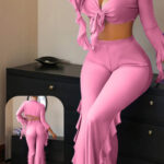 برا وبنطلون شفاف سكسي - كود 0800