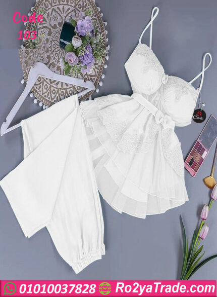 طقم توب وبنطلون مثير - كود 103