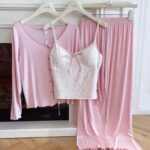 بيجامة حريمي بنقوش أنيقة - كود 11053