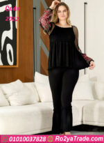 بيجامه حريمي للعرايس كم شفافه - كود 2022