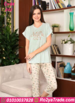 بيجامة قطن برمودا - كود 242