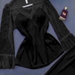 طقم بنطلون وبلوزة أنيق - كود 247