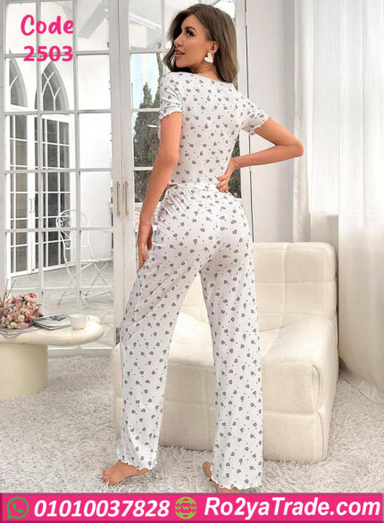 بيجامه حريمي دلع - كود 2503