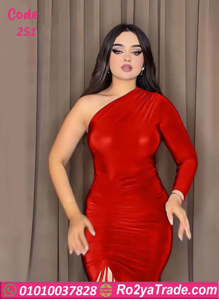 فستان طويل مثير - كود 251