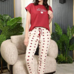 بيجامه حريمي نوم - كود 3025