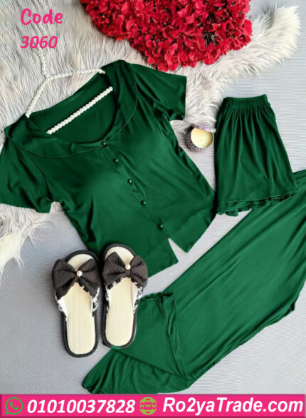 بيجامه نسائية صيفي - كود 3060