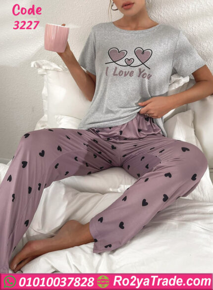 بيجامه حريمي دلع للعرايس - كود 3227