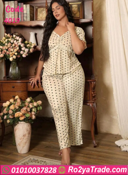 بيجامه قطعتين حريمي - كود 4019