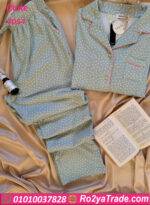 بيجامة حريمي بنقوش أنيقة - كود 4054