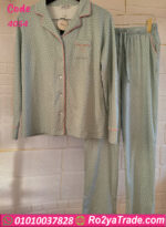 بيجامة حريمي بنقوش أنيقة - كود 4054