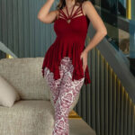 بيجامه حماله دلع - كود 4060