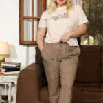 بيجامه نص كم - كود 4061