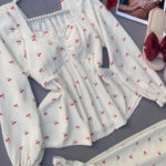 بيجامه قطن نسائي للعرايس - كود 495