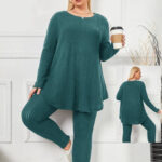 بيجامه خريفي مريحه حريمي - كود 589