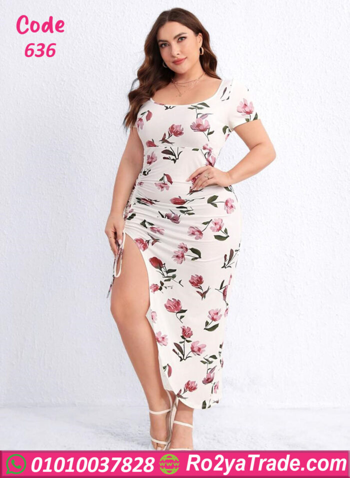 فستان نوم مثير طويل - كود 636