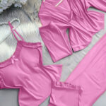 بيجامه عرايس 3 قطع - كود 7060