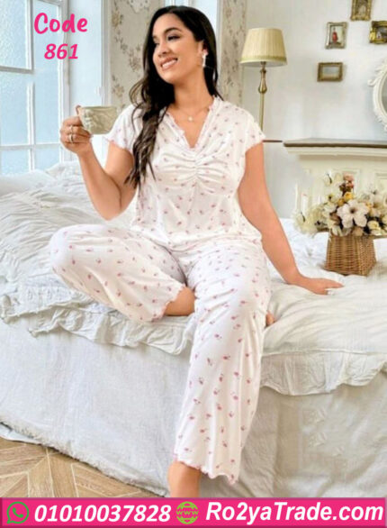 بيجامه نسائي كيرفي - كود 861