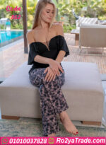 بيجامه حريمي لمسة شبابية - كود 862