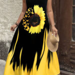 فستان طويل شياكه - كود 955