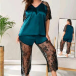 بيجامة ستان مثيره - كود 020