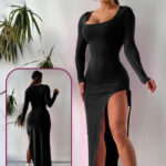 فستان نوم طويل مثير للعروسه - كود 0207