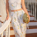 بيجامه صيف مشمس - كود 065