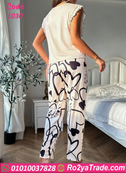 بيجامه حريمي للعرايس كت - كود 1030