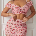 ميني جيب وتوب للعروسة - كود 1207