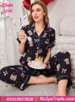 بيجامه حريمي للعروسه - كود 1240