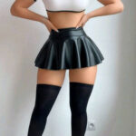 توب وجيب قصيرة بتصميم أنيق - كود 1814