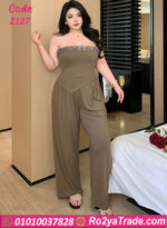 بيجامه حريمي 3 قطع للعرايس - كود 2127