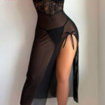 قميص نوم شيفون للعرايس - كود 2599