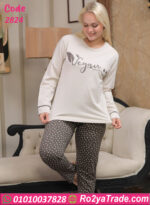 بيجامه قطن فبران - كود 2824