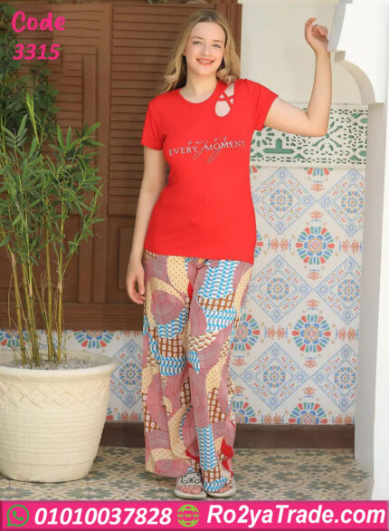 بيجامه حريمي للنوم - كود 3315