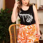 بجامه نسائي شورت - كود 3455