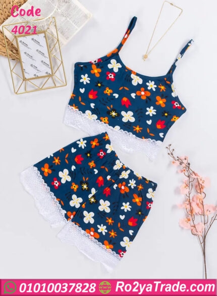 بيجامه هوت شورت - كود 4021