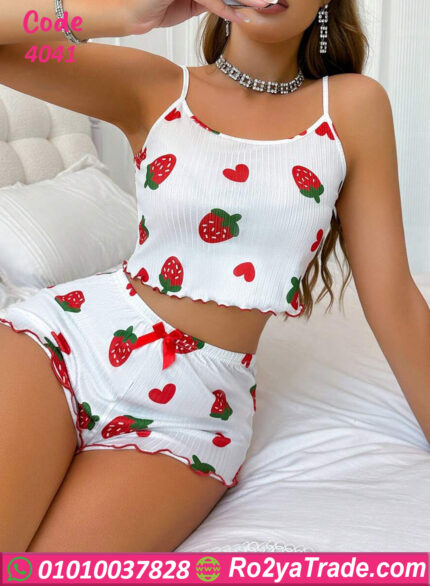 بيجامه صيفي للعرايس - كود 4041