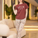 بيجامة نسائية أنيقة - كود 4062