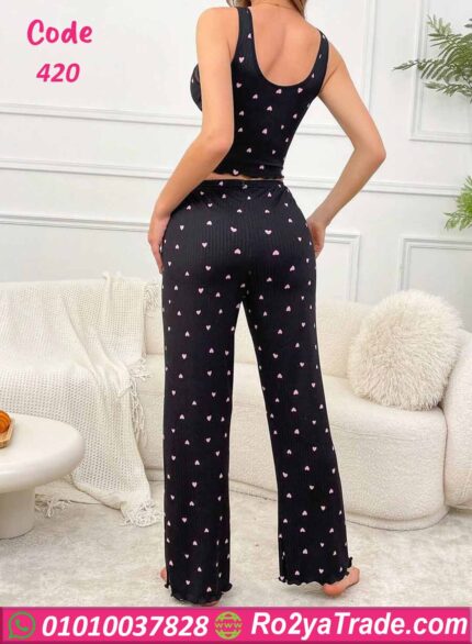 بيجامه نسائي للعروسه - كود 420