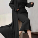 لانجري طويل بالروب - كود 425