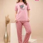 بيجامه صيفي حريمي - كود 493